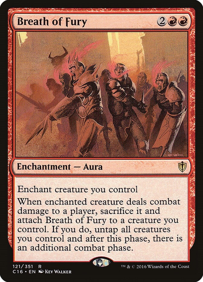 Image for Breath of Fury (Commander 2016) (121) - Magic: The Gathering