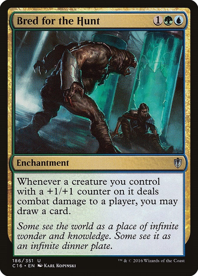 Image for Bred for the Hunt (Commander 2016) (186) - Magic: The Gathering