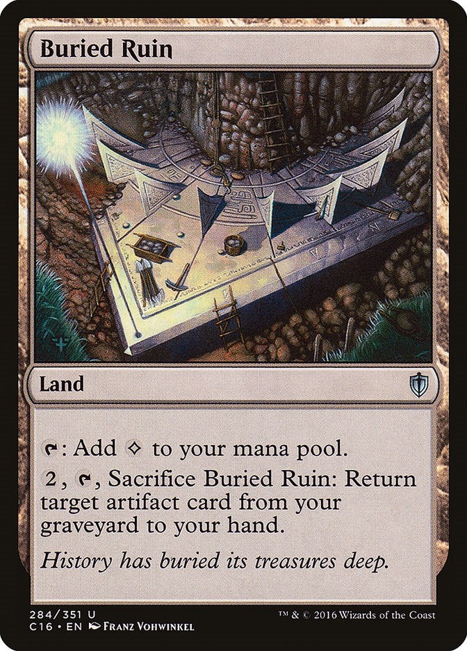 Image for Buried Ruin (Commander 2016) (284) - Magic: The Gathering