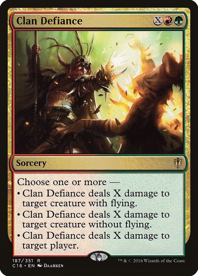Image for Clan Defiance (Commander 2016) (187) - Magic: The Gathering