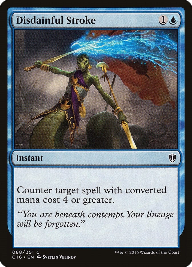 Image for Disdainful Stroke (Commander 2016) (88) - Magic: The Gathering