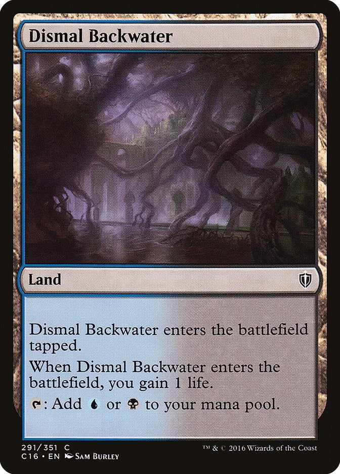 Image for Dismal Backwater (Commander 2016) (291) - Magic: The Gathering