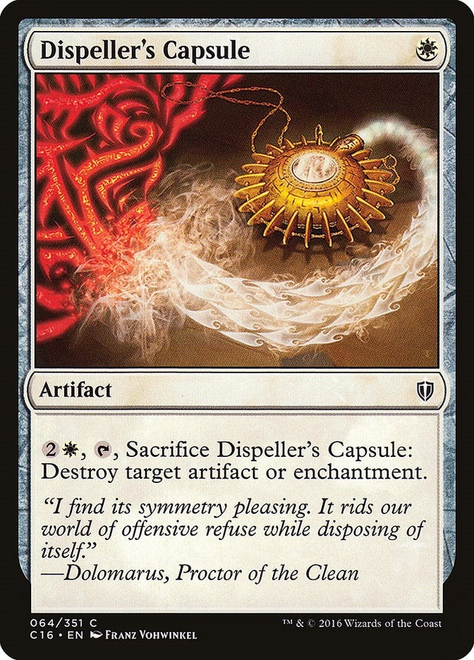 Image for Dispeller's Capsule (Commander 2016) (64) - Magic: The Gathering