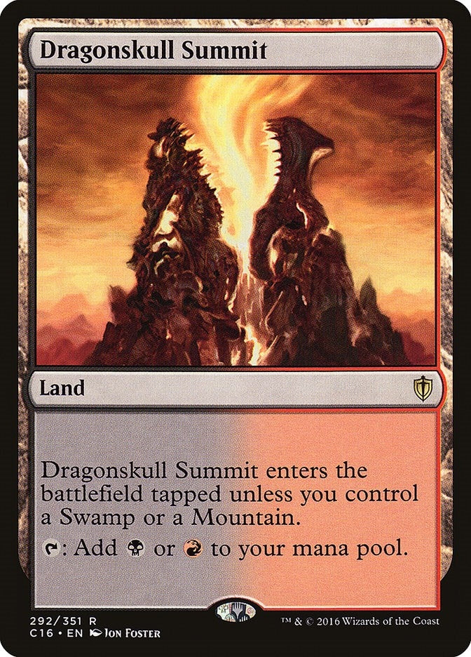 Image for Dragonskull Summit (Commander 2016) (292) - Magic: The Gathering