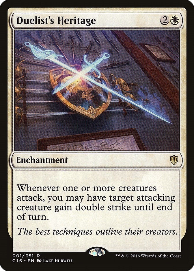 Image for Duelist's Heritage (Commander 2016) (1) - Magic: The Gathering
