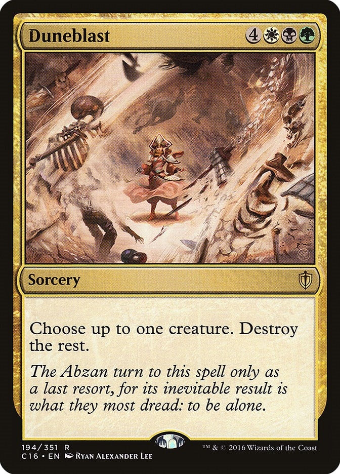 Image for Duneblast (Commander 2016) (194) - Magic: The Gathering