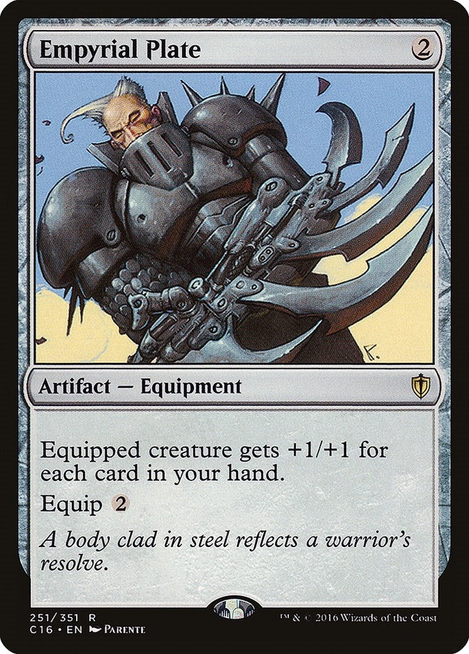 Image for Empyrial Plate (Commander 2016) (251) - Magic: The Gathering