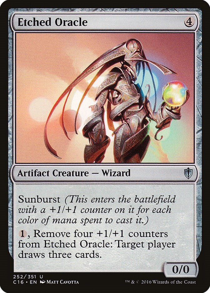 Image for Etched Oracle (Commander 2016) (252) - Magic: The Gathering