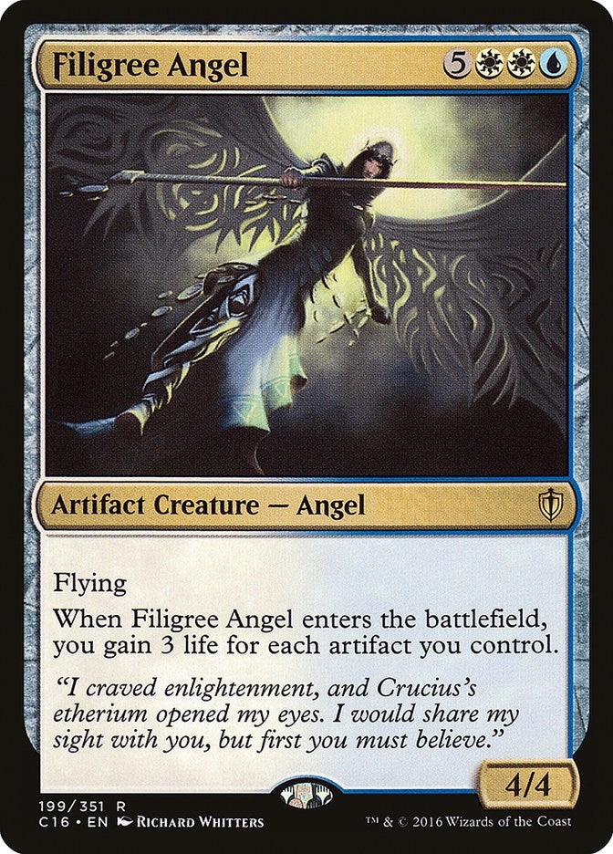 Image for Filigree Angel (Commander 2016) (199) - Magic: The Gathering