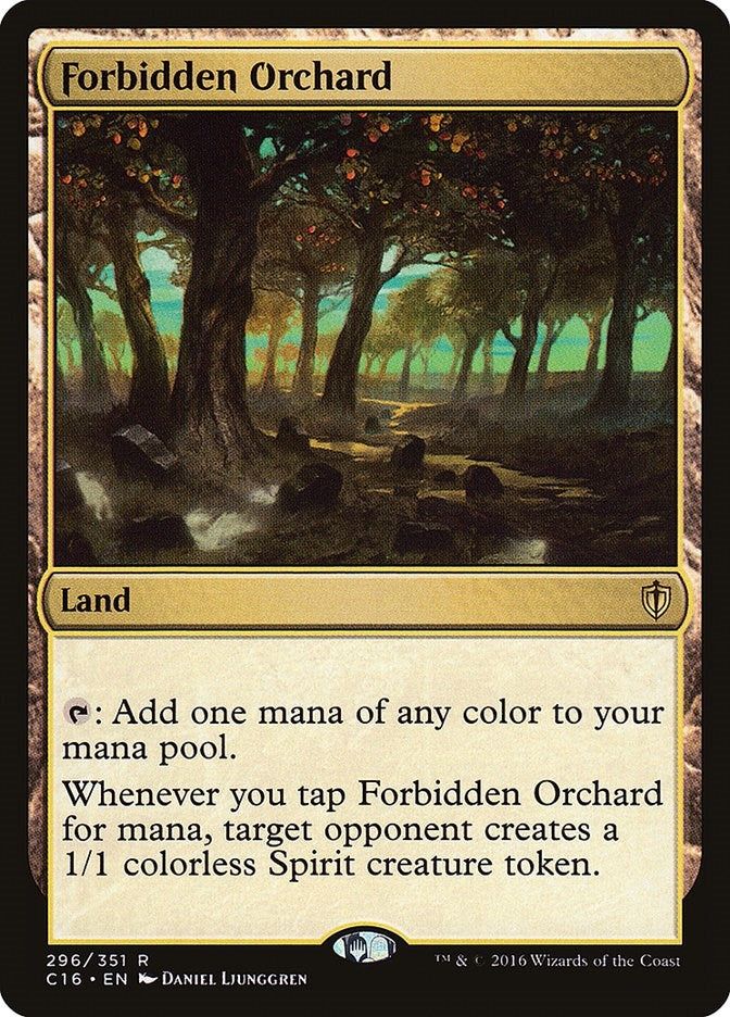 Image for Forbidden Orchard (Commander 2016) (296) - Magic: The Gathering