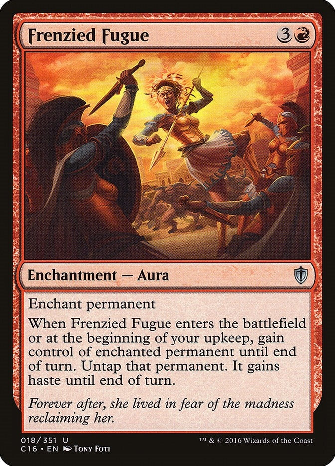 Image for Frenzied Fugue (Commander 2016) (18) - Magic: The Gathering