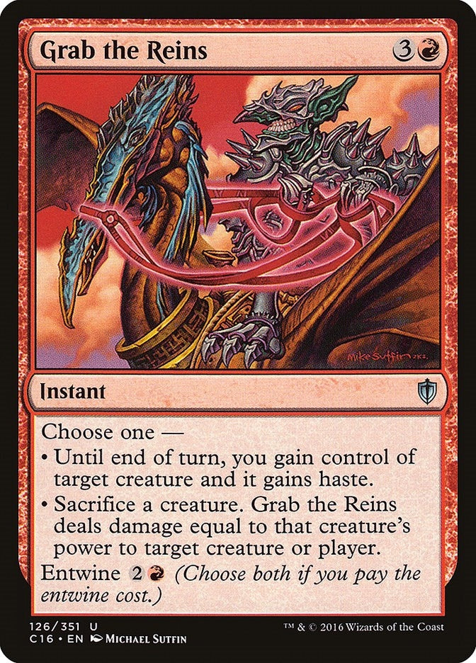 Image for Grab the Reins (Commander 2016) (126) - Magic: The Gathering