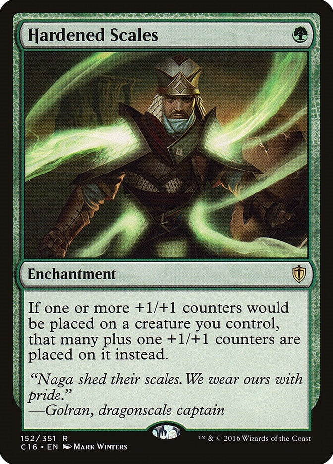 Image for Hardened Scales (Commander 2016) (152) - Magic: The Gathering