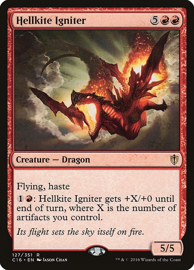 Image for Hellkite Igniter (Commander 2016) (127) - Magic: The Gathering