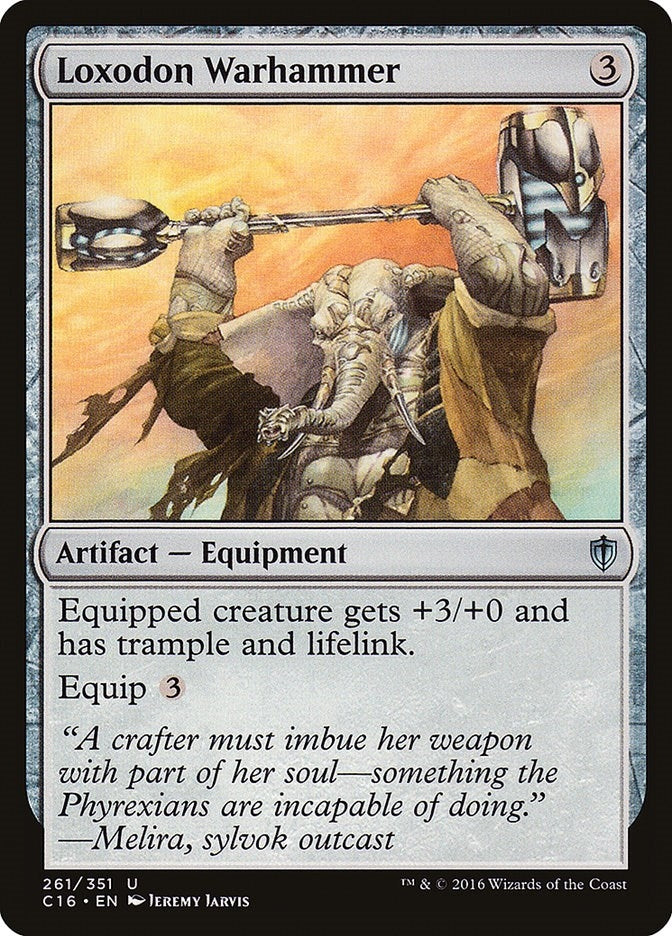 Image for Loxodon Warhammer (Commander 2016) (261) - Magic: The Gathering