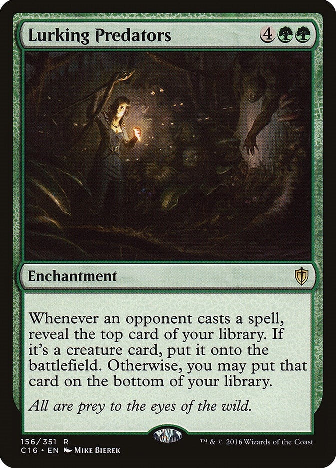 Image for Lurking Predators (Commander 2016) (156) - Magic: The Gathering