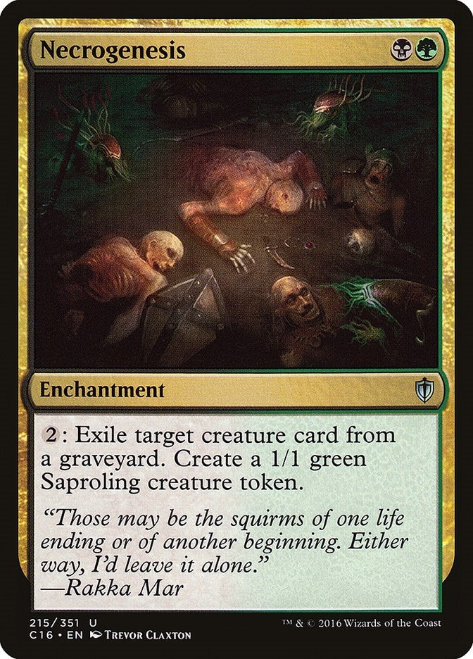 Image for Necrogenesis (Commander 2016) (215) - Magic: The Gathering