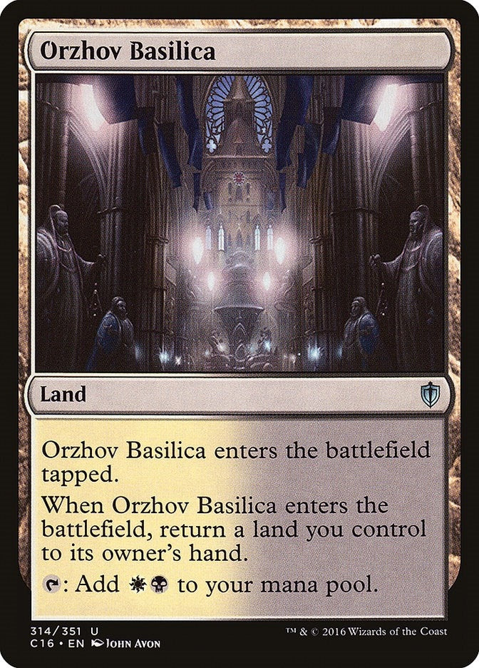 Image for Orzhov Basilica (Commander 2016) (314) - Magic: The Gathering