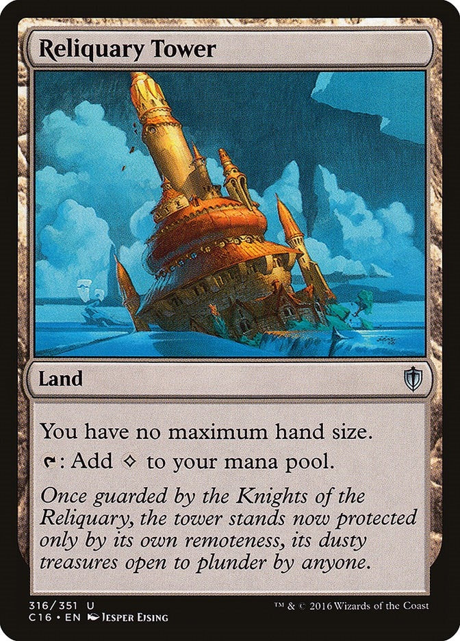 Image for Reliquary Tower (Commander 2016) (316) - Magic: The Gathering