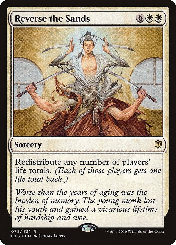Image for Reverse the Sands (Commander 2016) (75) - Magic: The Gathering