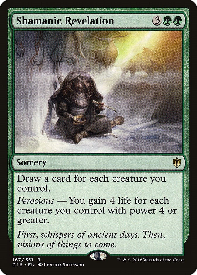 Image for Shamanic Revelation (Commander 2016) (167) - Magic: The Gathering