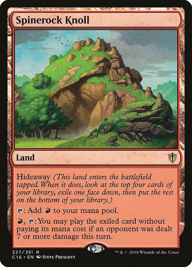 Image for Spinerock Knoll (Commander 2016) (327) - Magic: The Gathering