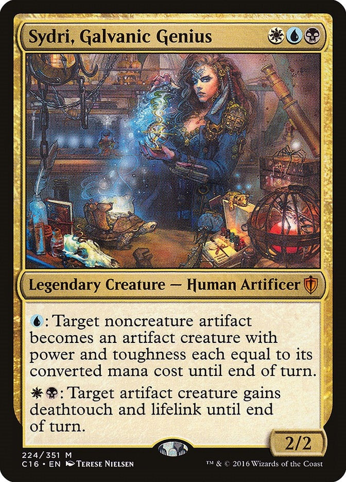 Image for Sydri, Galvanic Genius (Commander 2016) (224) - Magic: The Gathering