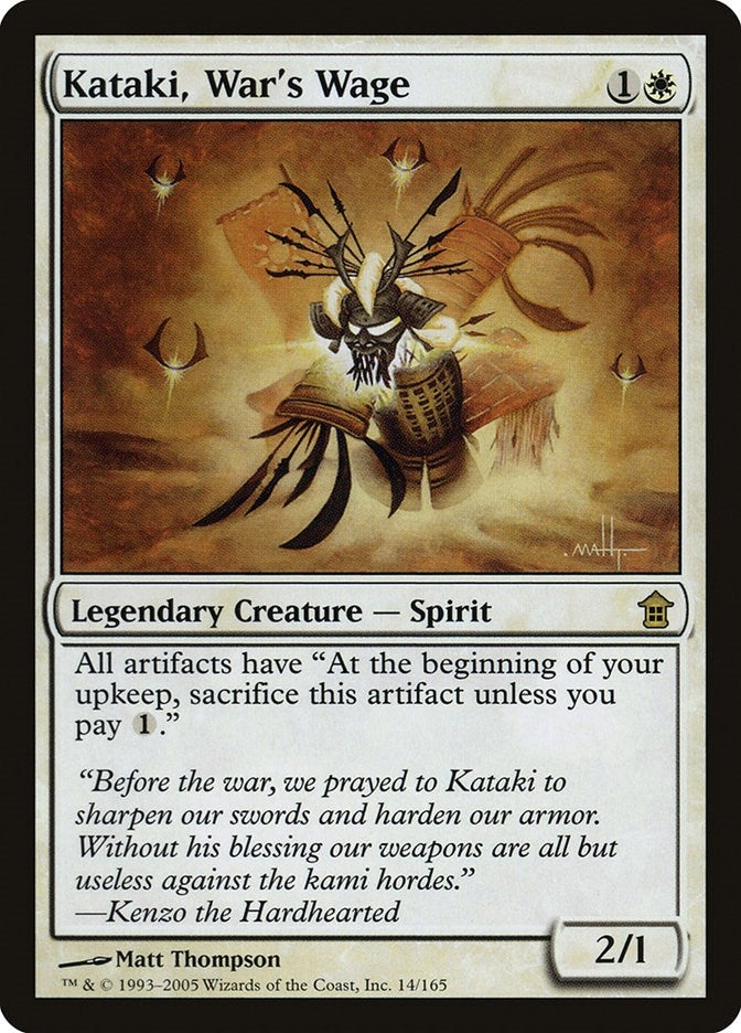 Image for Kataki, War's Wage (Saviors of Kamigawa) (14) - Magic: The Gathering