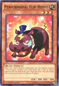 Image for Performapal Flip Hippo (Invasion: Vengeance) (INOV-EN003) - YuGiOh
