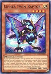 Image for Cipher Twin Raptor (Invasion: Vengeance) (INOV-EN010) - YuGiOh