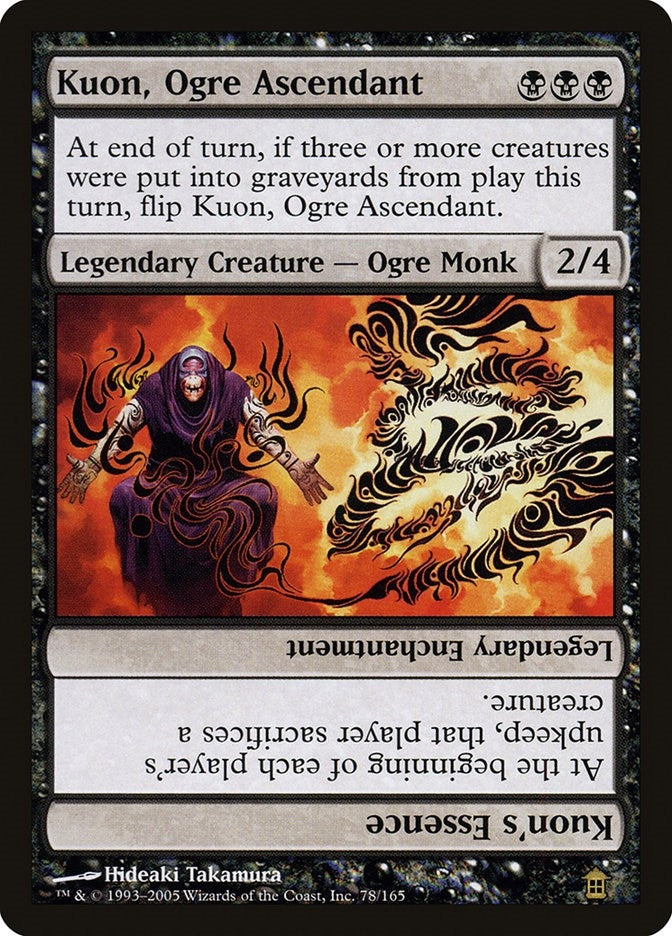 Image for Kuon, Ogre Ascendant (Saviors of Kamigawa) (78) - Magic: The Gathering