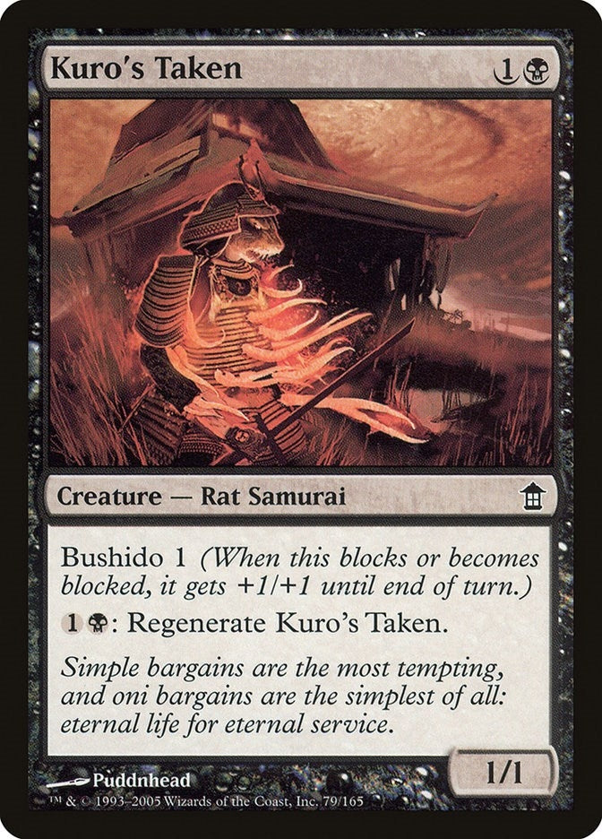 Image for Kuro's Taken (Saviors of Kamigawa) (79) - Magic: The Gathering