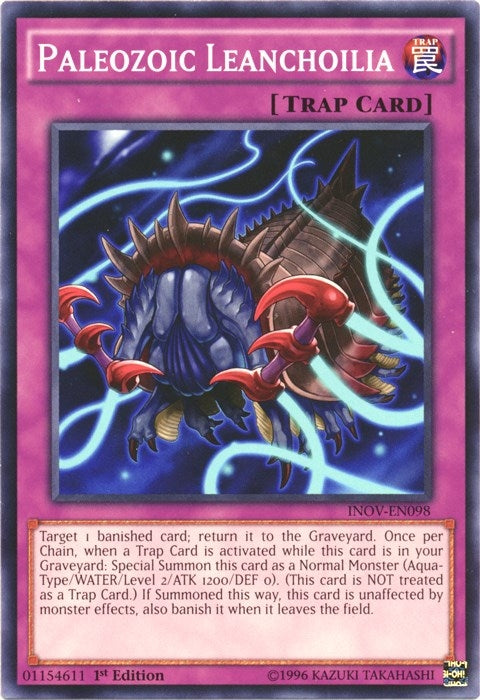 Image for Paleozoic Leanchoilia (Invasion: Vengeance) (INOV-EN098) - YuGiOh