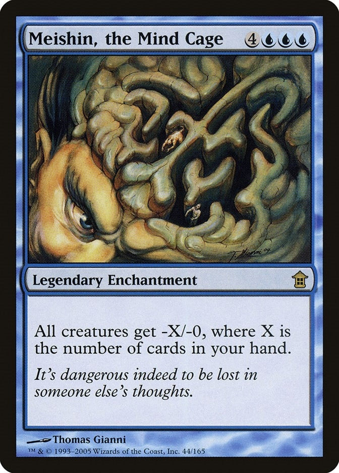 Image for Meishin, the Mind Cage (Saviors of Kamigawa) (44) - Magic: The Gathering