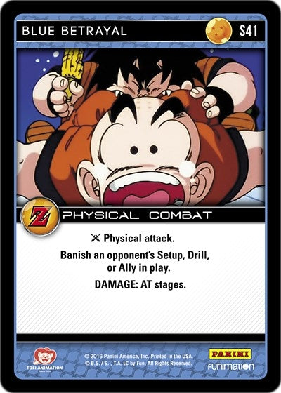 Image for Blue Betrayal (Panini: Awakening) (S41) - Dragon Ball Z TCG