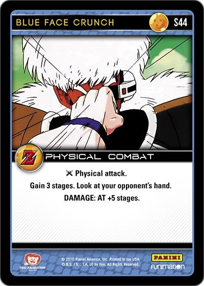 Image for Blue Face Crunch (Panini: Awakening) (S44) - Dragon Ball Z TCG