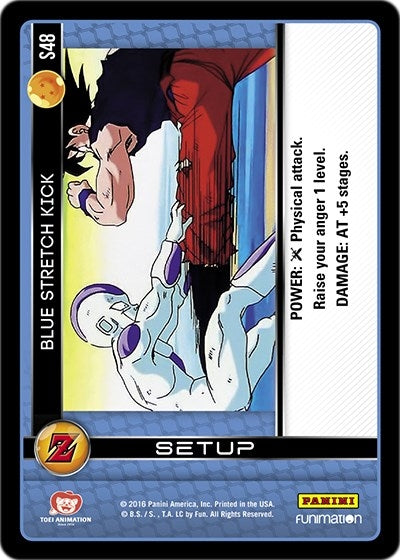 Image for Blue Stretch Kick (Panini: Awakening) (S48) - Dragon Ball Z TCG