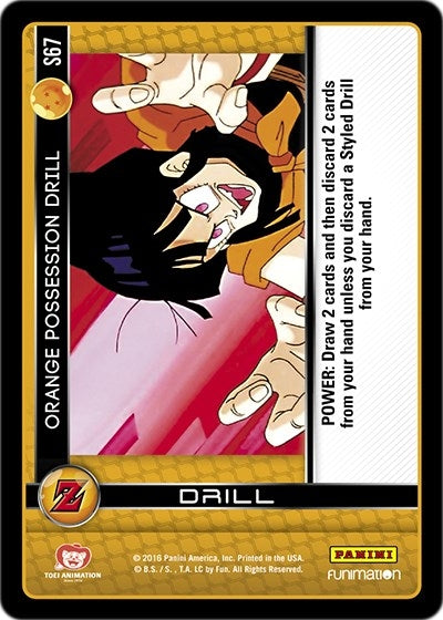 Image for Orange Possession Drill (Panini: Awakening) (S67) - Dragon Ball Z TCG