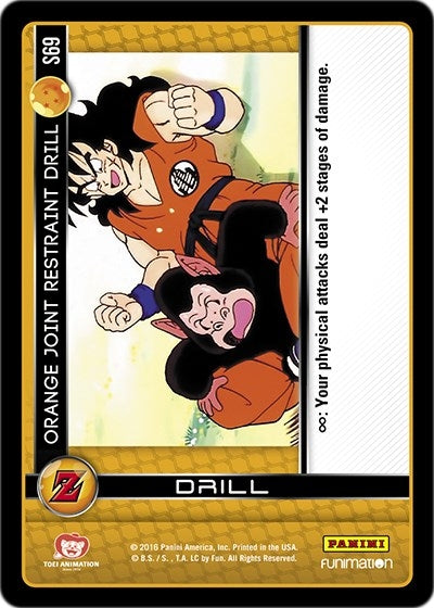 Image for Orange Joint Restraint Drill (Panini: Awakening) (S69) - Dragon Ball Z TCG