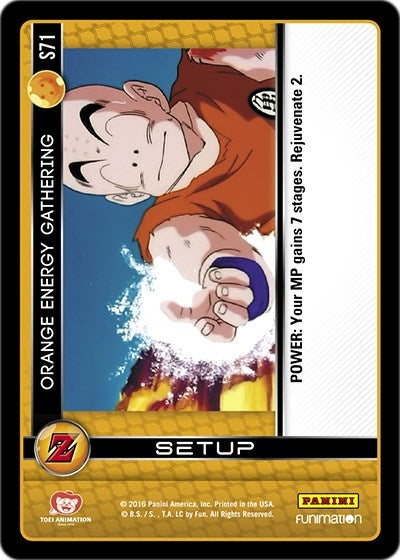 Image for Orange Energy Gathering (Panini: Awakening) (S71) - Dragon Ball Z TCG