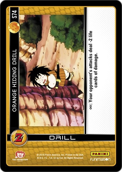 Image for Orange Hiding Drill (Panini: Awakening) (S74) - Dragon Ball Z TCG