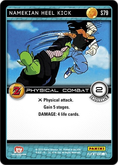 Image for Namekian Heel Kick (Panini: Awakening) (S79) - Dragon Ball Z TCG