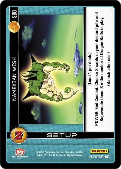 Image for Namekian Wish (Panini: Awakening) (S80) - Dragon Ball Z TCG