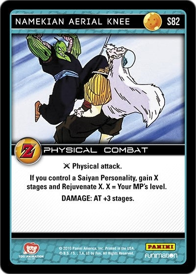 Image for Namekian Aerial Knee (Panini: Awakening) (S82) - Dragon Ball Z TCG