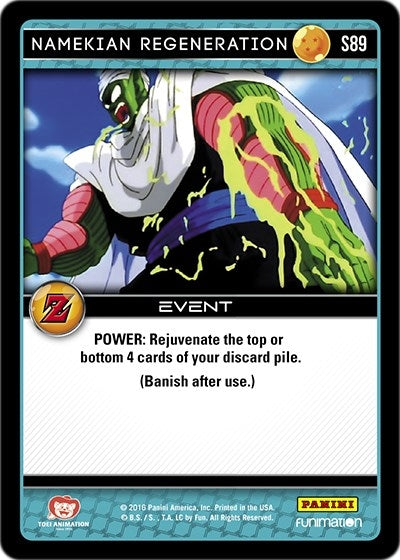 Image for Namekian Regeneration (Panini: Awakening) (S89) - Dragon Ball Z TCG