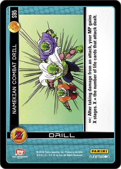 Image for Namekian Combat Drill (Panini: Awakening) (S95) - Dragon Ball Z TCG