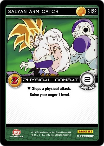 Image for Saiyan Arm Catch (Panini: Awakening) (S122) - Dragon Ball Z TCG