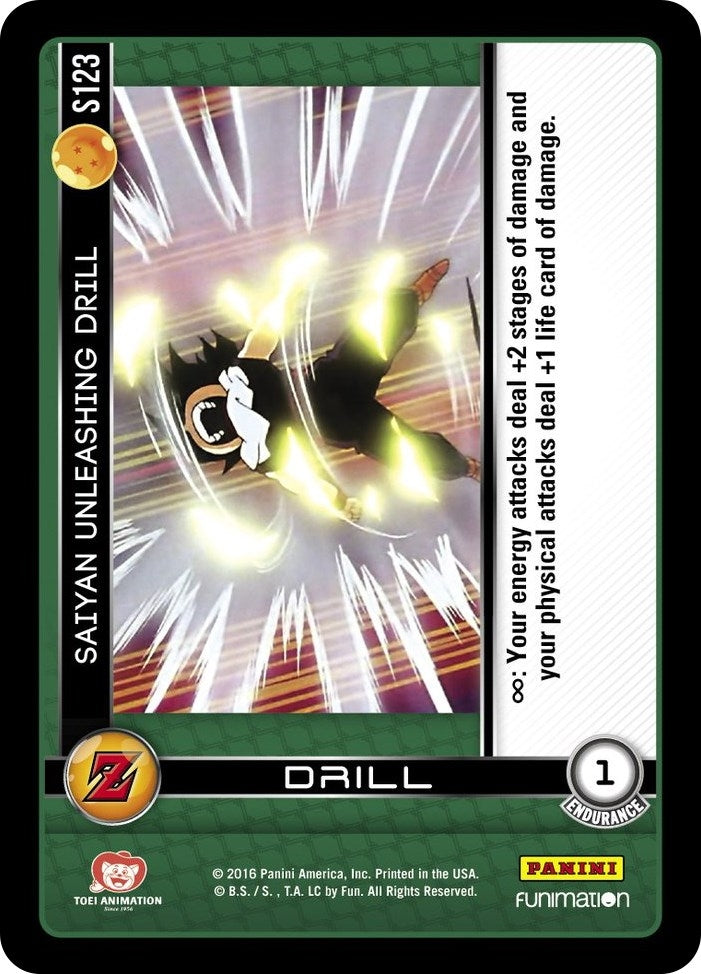 Image for Saiyan Unleashing Drill (Panini: Awakening) (S123) - Dragon Ball Z TCG