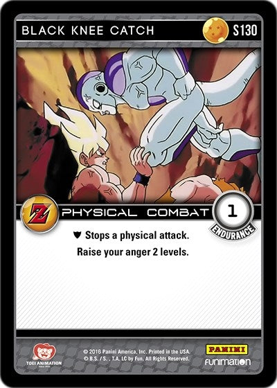 Image for Black Knee Catch (Panini: Awakening) (S130) - Dragon Ball Z TCG