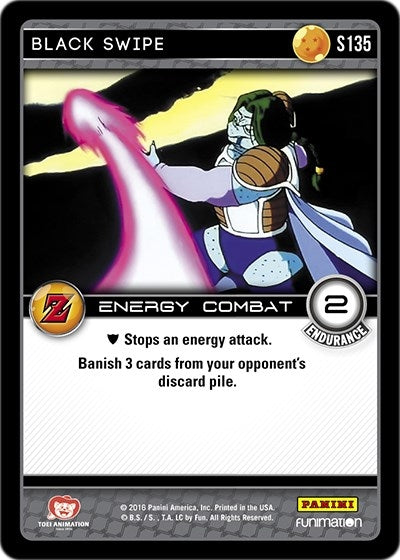 Image for Black Swipe (Panini: Awakening) (S135) - Dragon Ball Z TCG